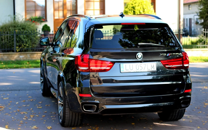 BMW X5 M cena 155000 przebieg: 159000, rok produkcji 2015 z Ryki małe 154